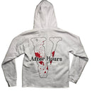 The Weeknd Vlone After Hours White Black and Red Hoodie (S)