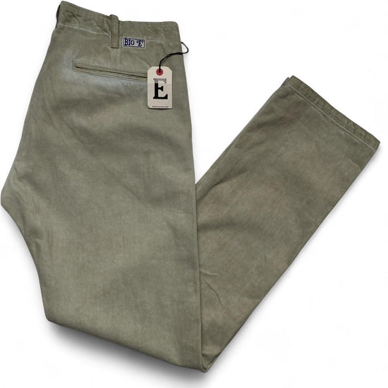 Big E Vintage Chino Military Cargo Trousers