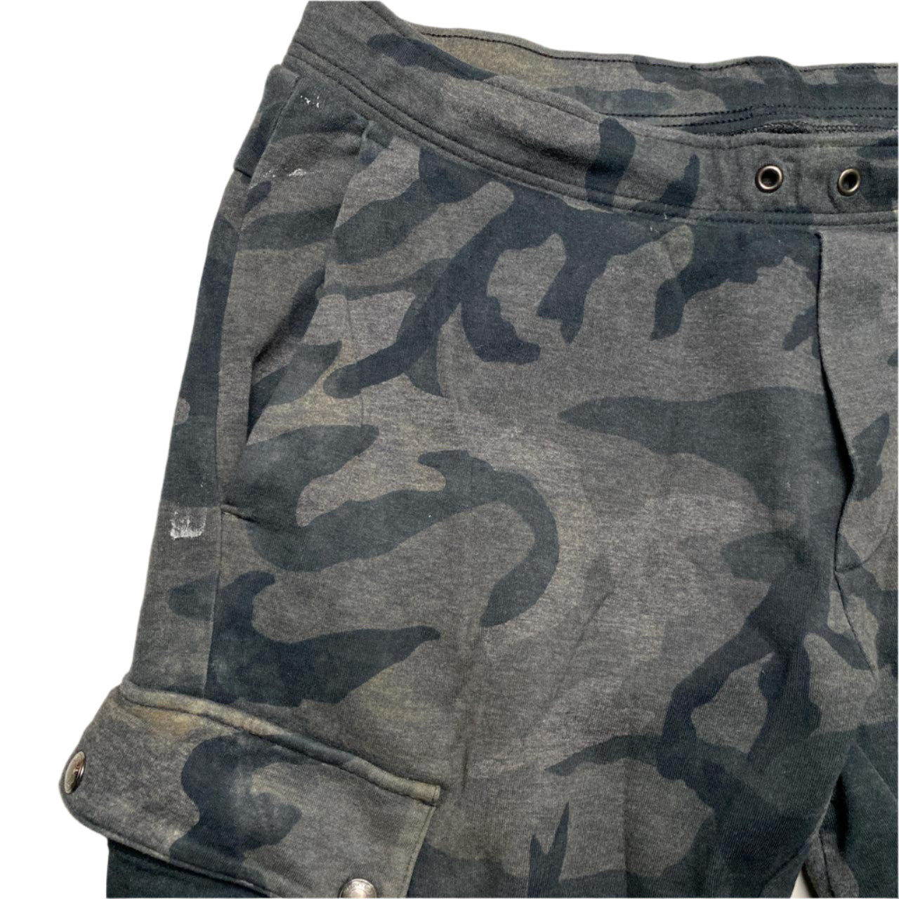Polo Ralph Lauren Performance Slim Camouflage Black and Grey Cargo Joggers (M)