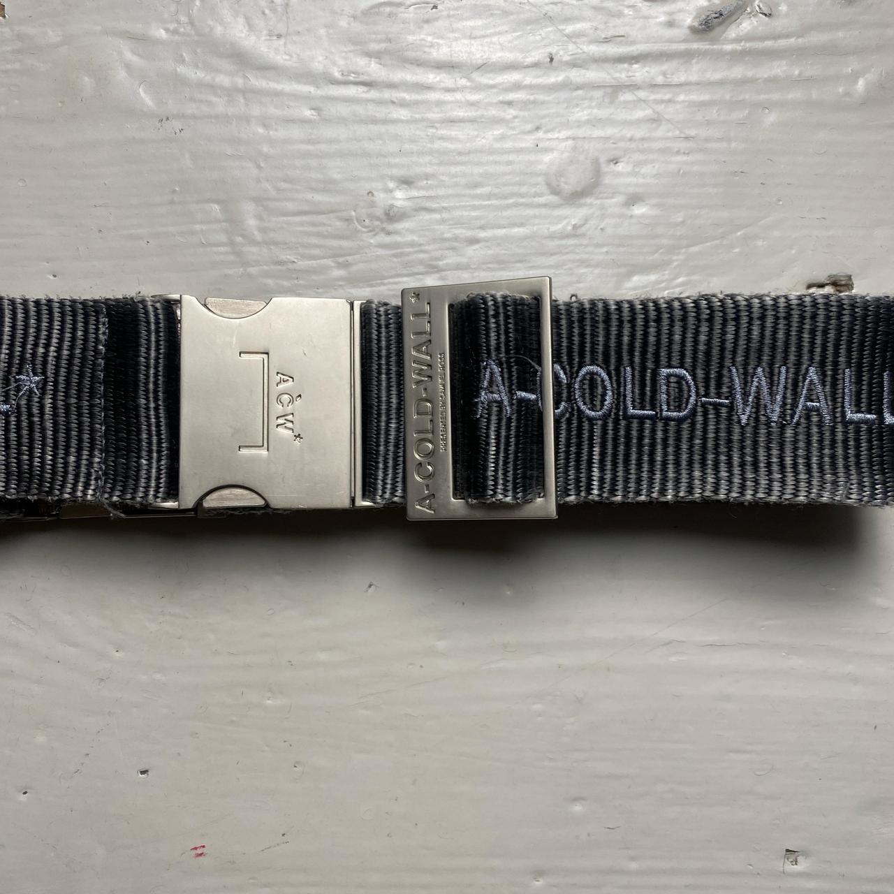 A Cold Wall Utility Belt Grey