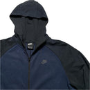Nike Tech Fleece Two Tone Navy and Black Hoodie (L)