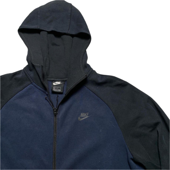 Nike Tech Fleece Two Tone Navy and Black Hoodie (L)