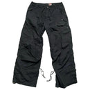 Nike Baggy Cargo Black and White Small Swoosh Bottoms (10)