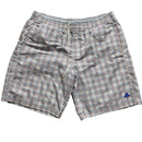 Adidas Vintage White Red and Blue Shell Trackpant Shorts (L)