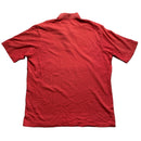 Burberrys Burberry Vintage Salmon Pink and Cream Polo Shirt (M)