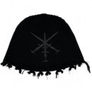 Unknown London Daggers Black Grunge Tassel Beanie Hat