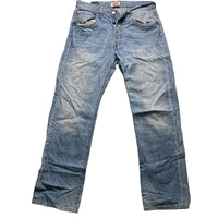 Levis Vintage 501 Baggy Light Blue Stonewash Jeans (32W)
