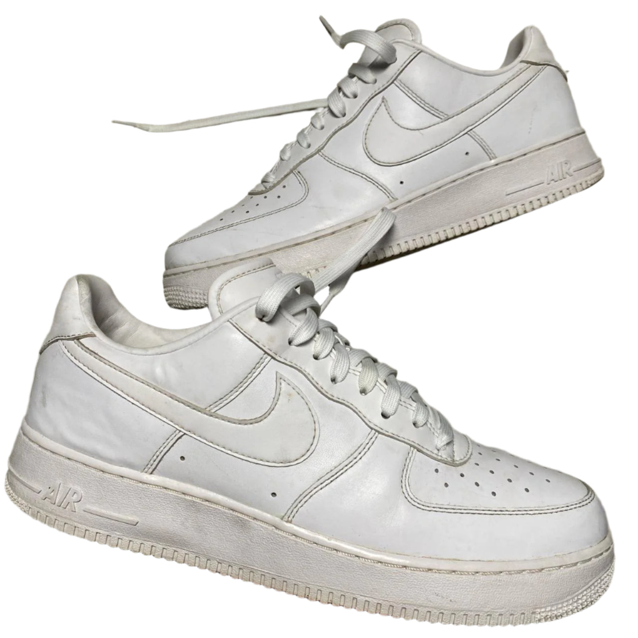 Nike Air Force 1 Premium Leather White (UK 11)