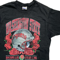 Washington State Cougars Rosebowl Game 1998 Vintage Single Stitch T Shirt (M)