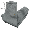 Carhartt WIP Grey Chase Sweat Pant Joggers (M)