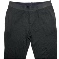Cole Buxton Black Elasticated Waist Thermal Joggers (2XL)