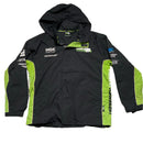 Hawk Kawasaki Windbreaker Jacket Black and Green (S)