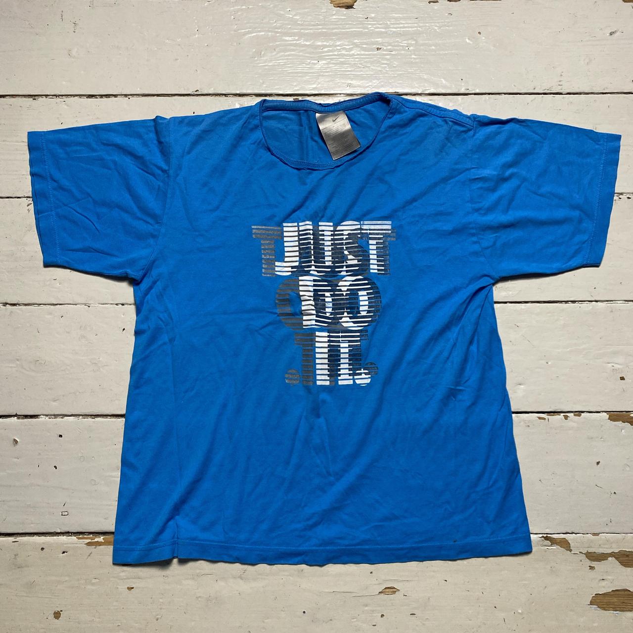 Nike Just Do It Blue T Shirt