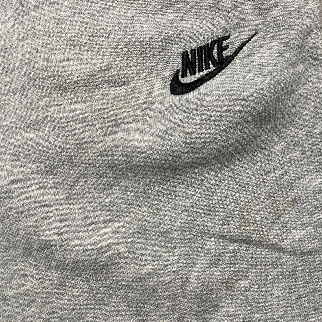 Nike Grey and Black Baggy Joggers (M)