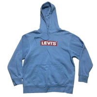 Levis Light Blue and Red Hoodie (M)