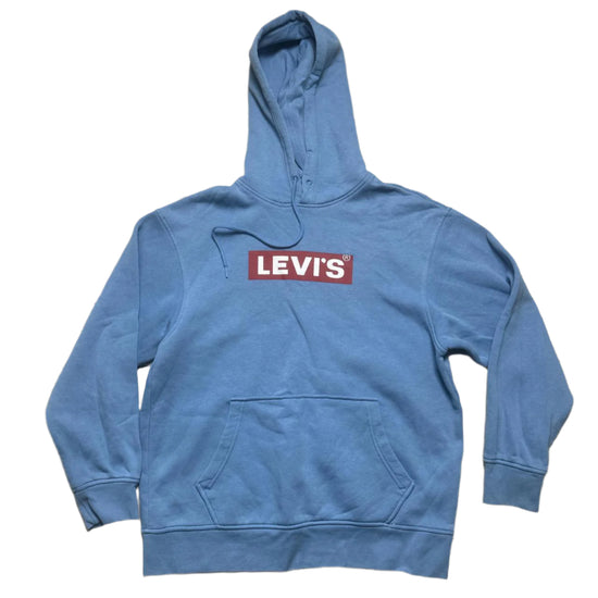 Levis Light Blue and Red Hoodie (M)