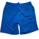 Nike Blue and White Swoosh Cotton Shorts (2XL)