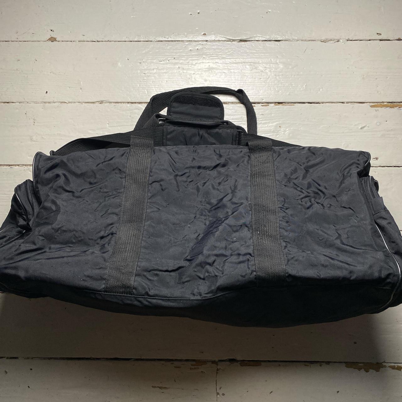 Nike Big Swoosh Black ad White 90’s Duffle Travel Bag