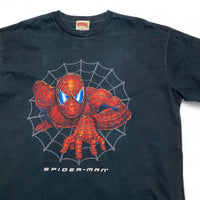 Spiderman Vintage y2k Black and Red Michael T Shirt (XL)