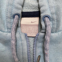 Nike Spellout Blue and And Navy Womens Vintage Zip Hoodie (XL)