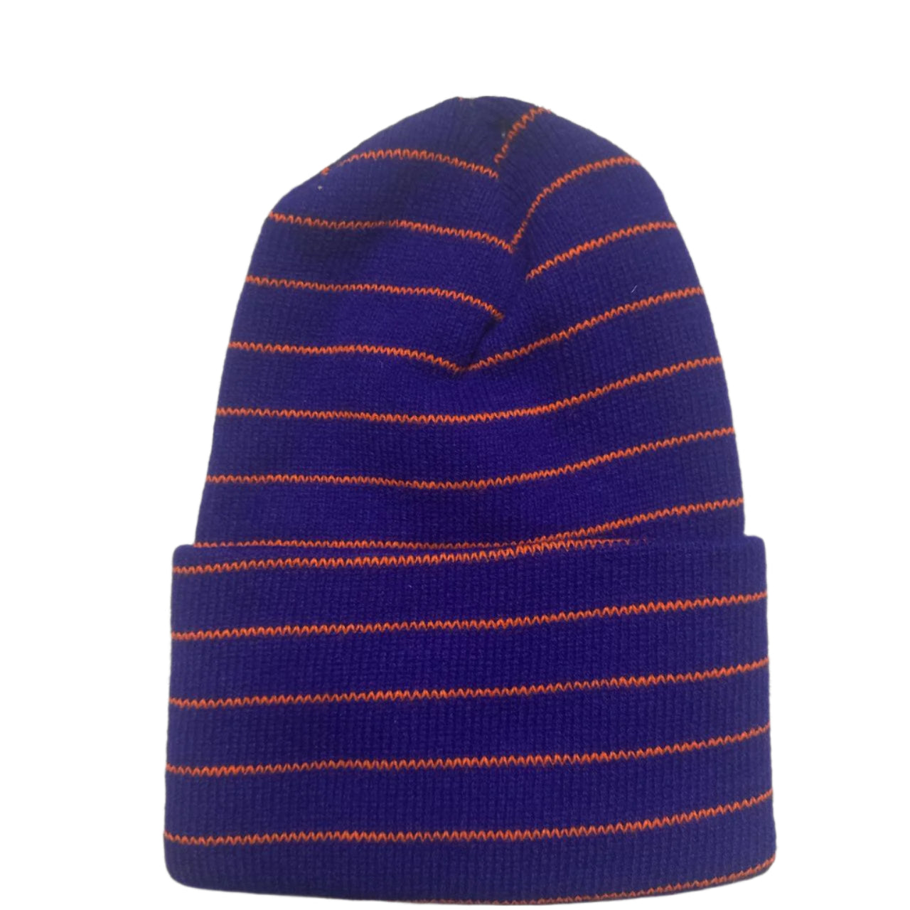 Phoenix Suns Purple and Orange Vintage 90’s NBA Striped Beanie Hat