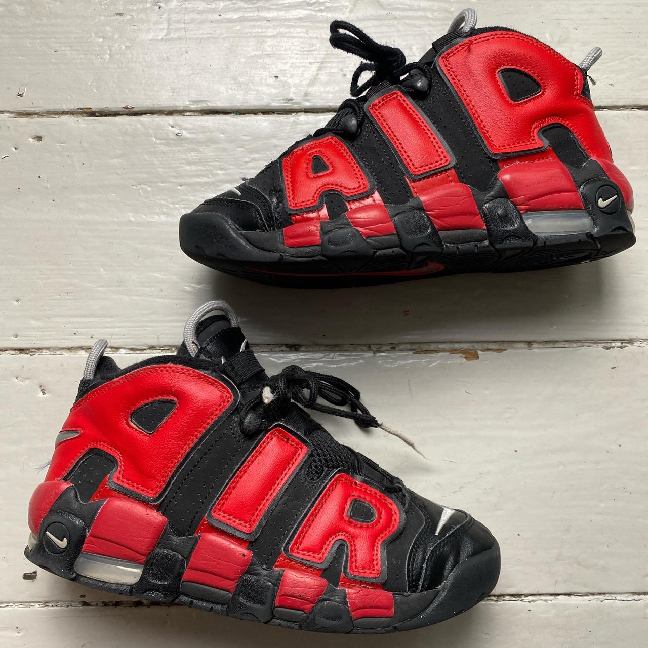 Nike Air Uptempo Black Navy and Red