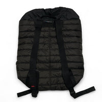 Supreme Pertex Quantum Puffer Down Filled Jacket Black and White Box Logo Backpack Bag