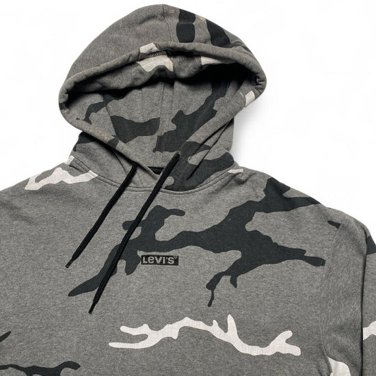 Levis Camouflage Grey and White Hoodie