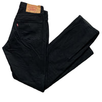 Levis 501 Vintage Black Baggy Jeans (32W)
