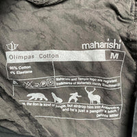 Maharishi Black Baggy Cargo Snopant Trousers (M)