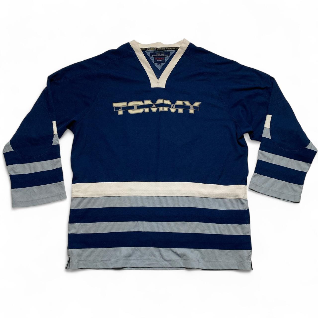 Tommy Hilfiger Vintage 90’s Long Sleeve Hockey Jersey (L)