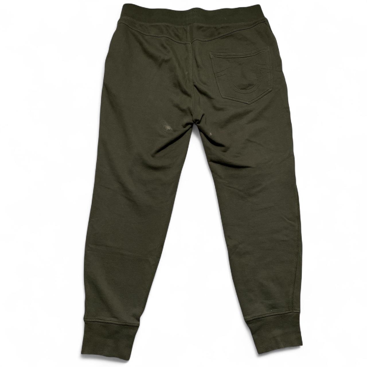 True Religion Khaki Green Jumper and Joggers Tracksuit