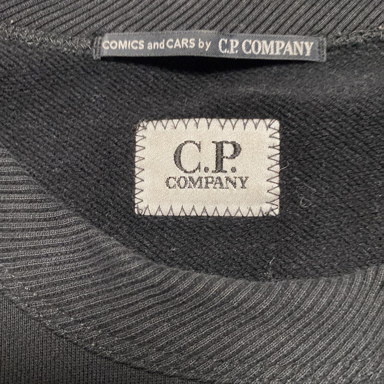 CP Company Comics and Cars Black White and Red Jumper (L)