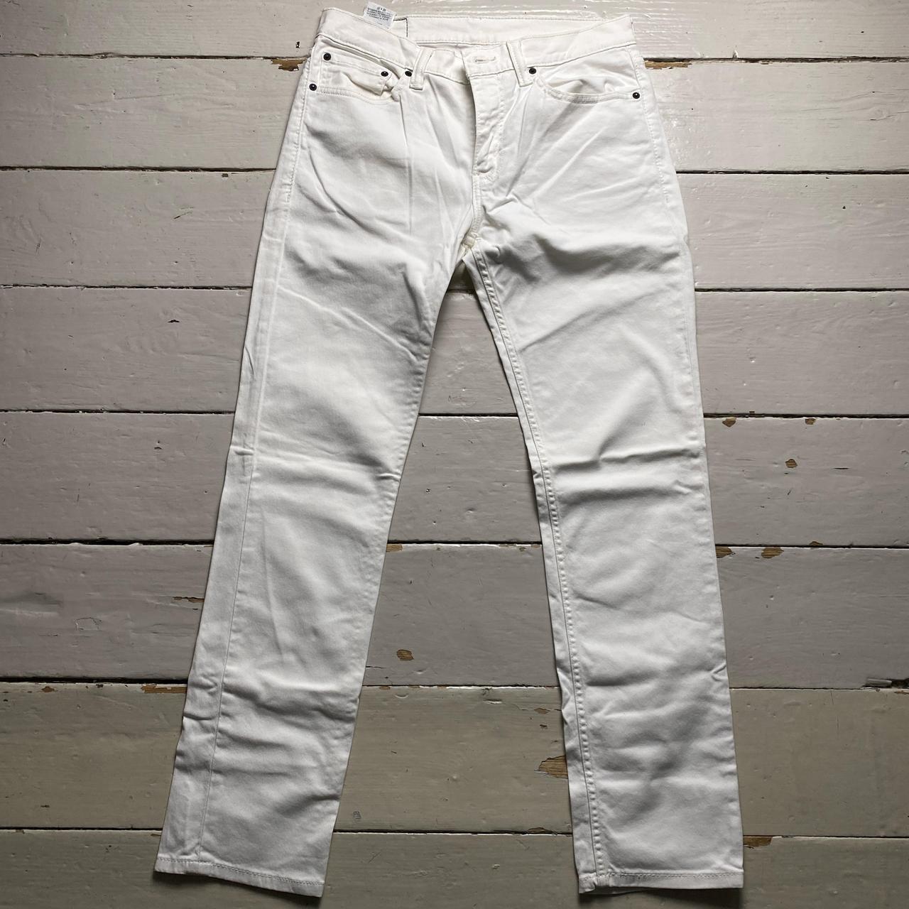 Levis 511 White Slim Jeans