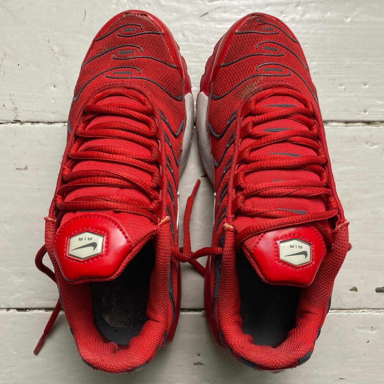 Nike Air Max Plus TN Red White and Grey