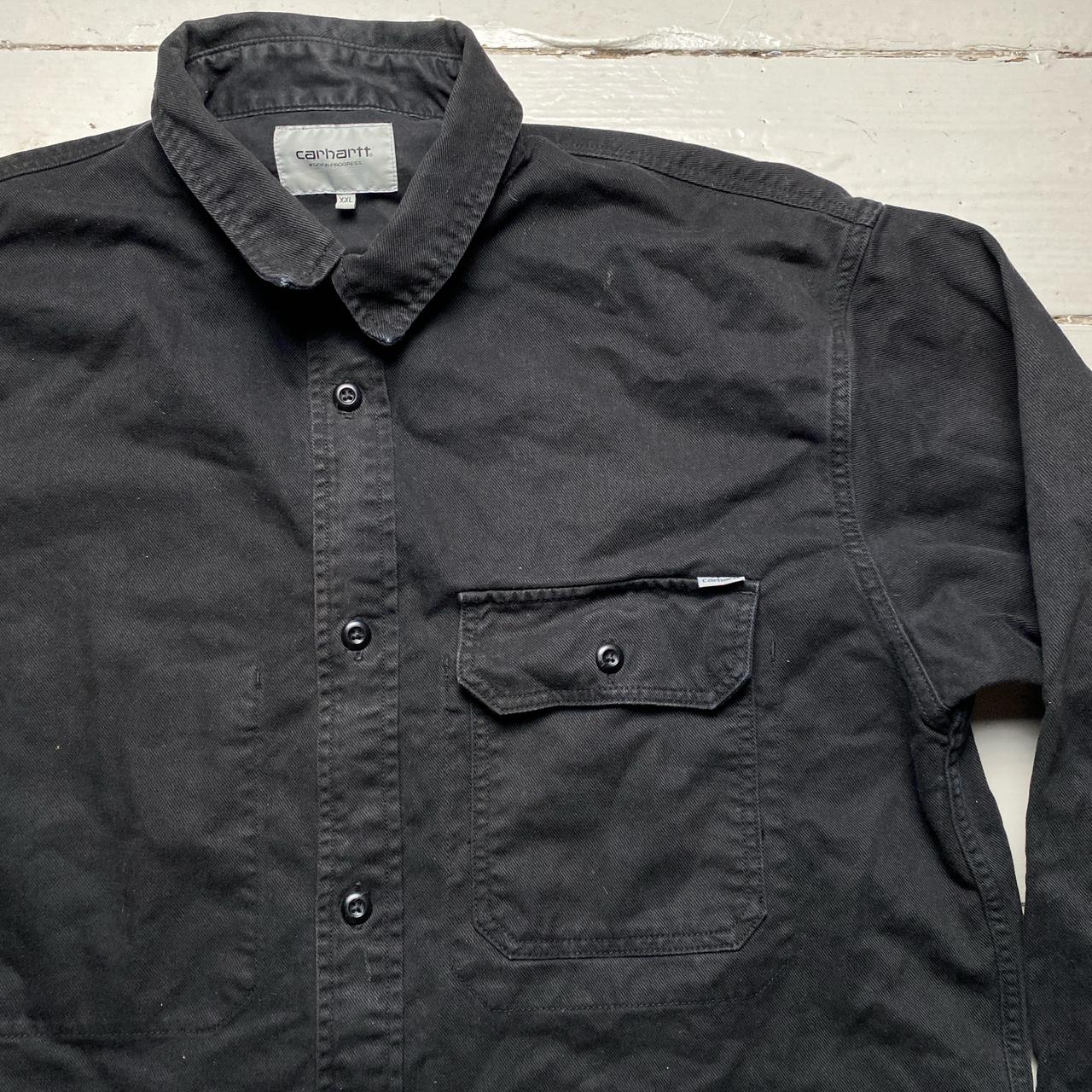 Carhartt Black Thick Long Sleeve Reno Shirt