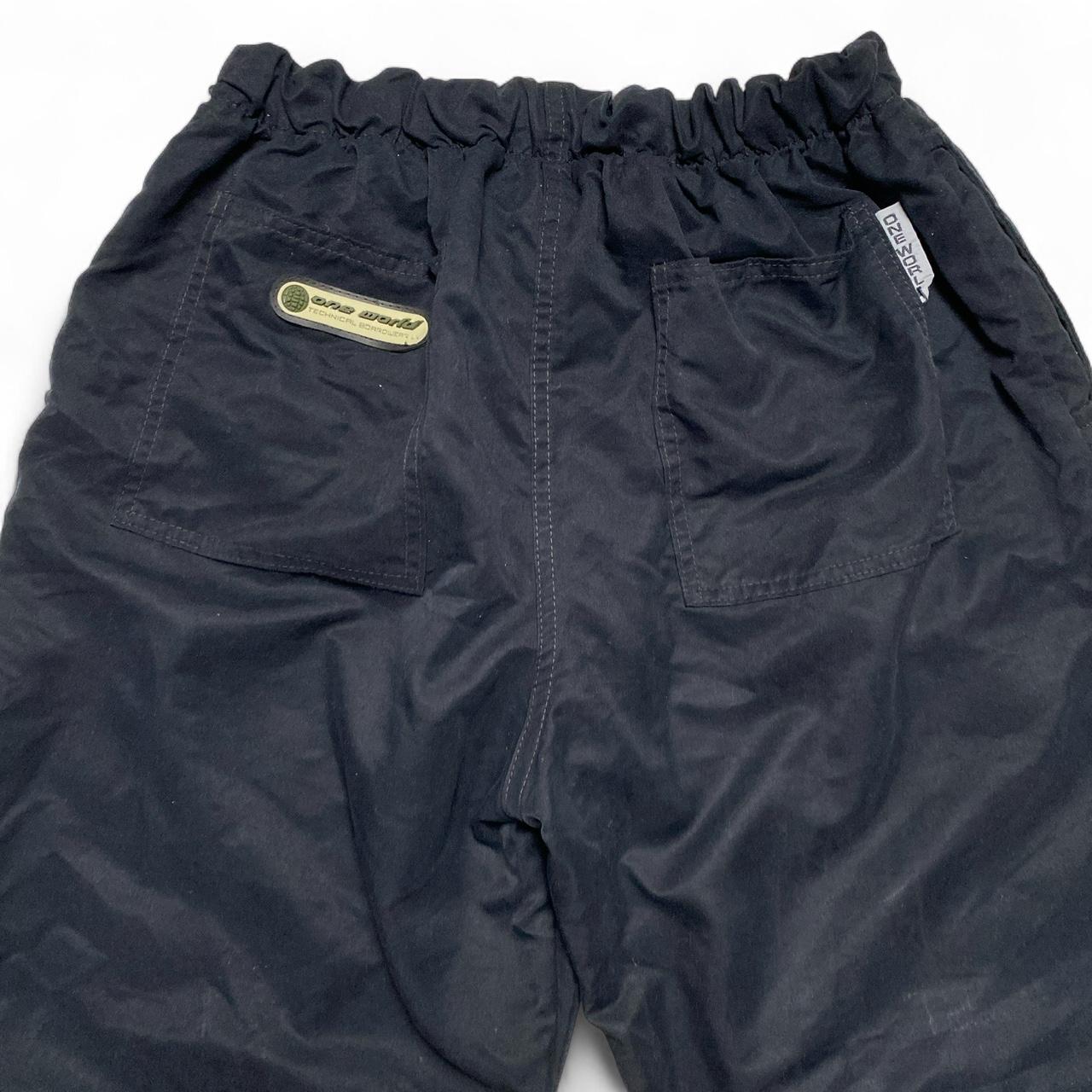 Oneworld Boardwear Ski Snopant Baggy Cargo Trousers Black (L)