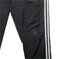 Adidas Climalite Sports Essentials Black and White Shell Trackpant Baggy Bottoms (M)