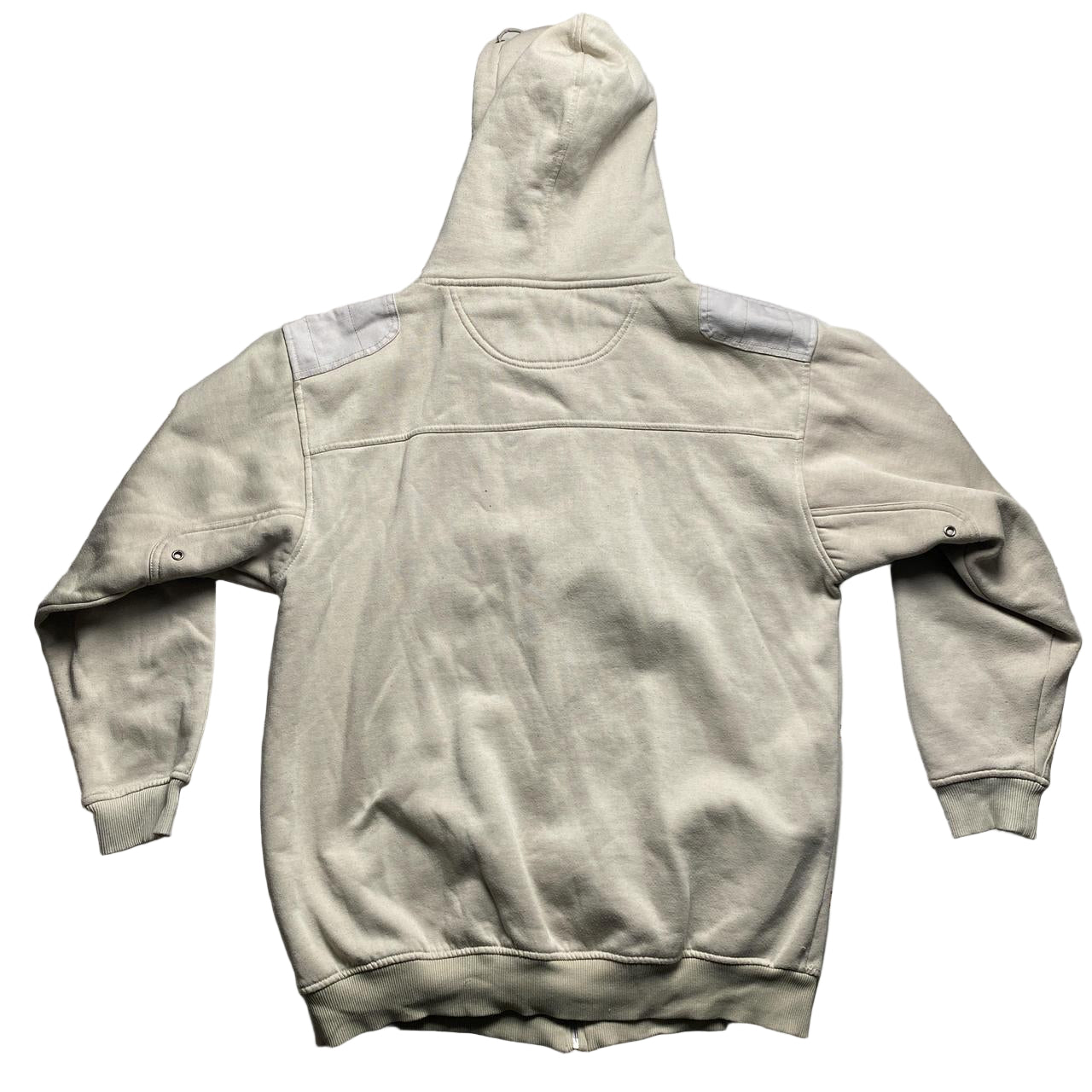 South Pole Cream and White Hoodie (M)