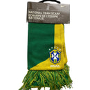 Brazil Nike Vintage y2k Yellow and Green Football Scarf