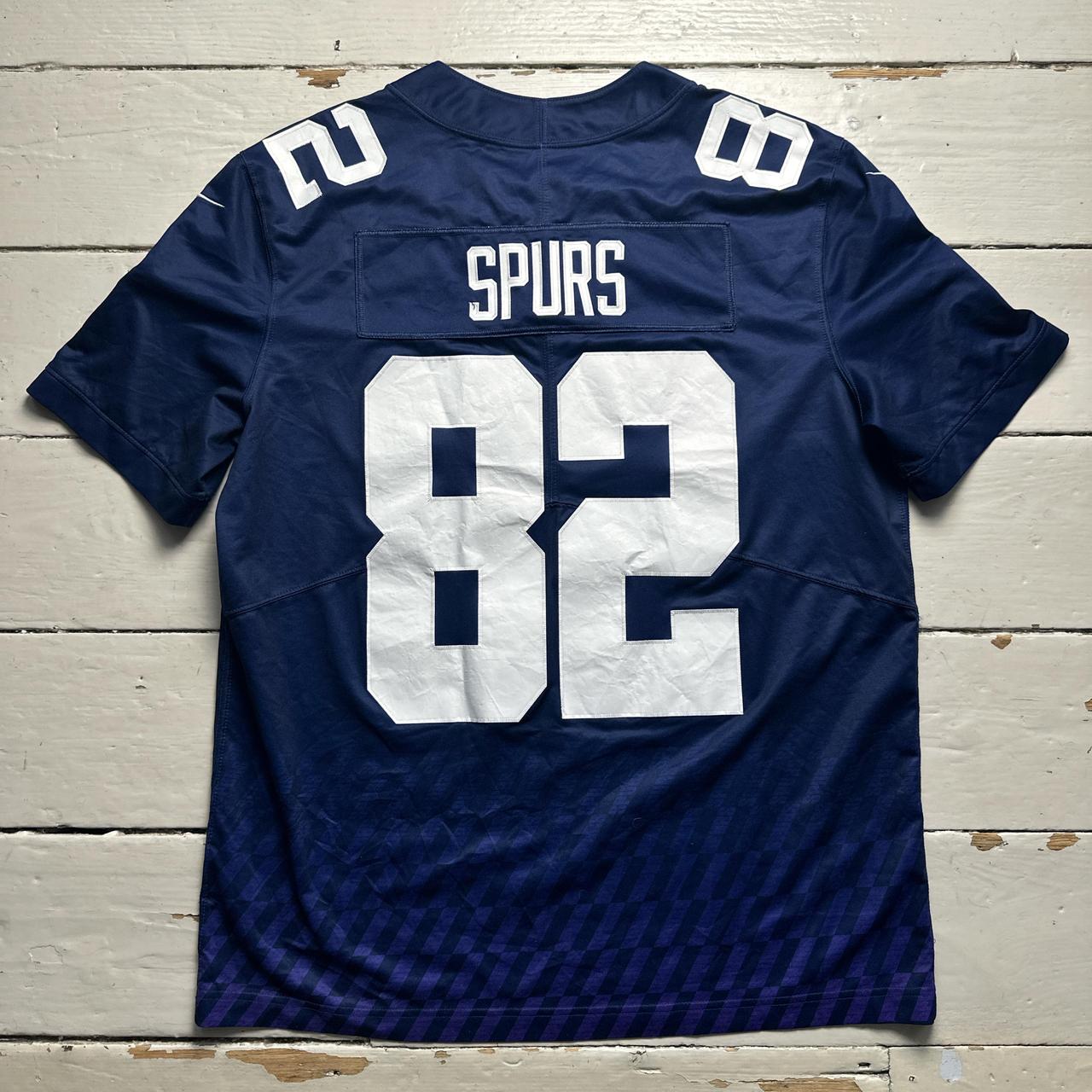 Tottenham Nike Spurs NFL American Football Jersey Navy and White