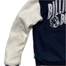 Billionaire Boys Club Navy and White Varsity Wool Fleece Bomber Jacket (M)