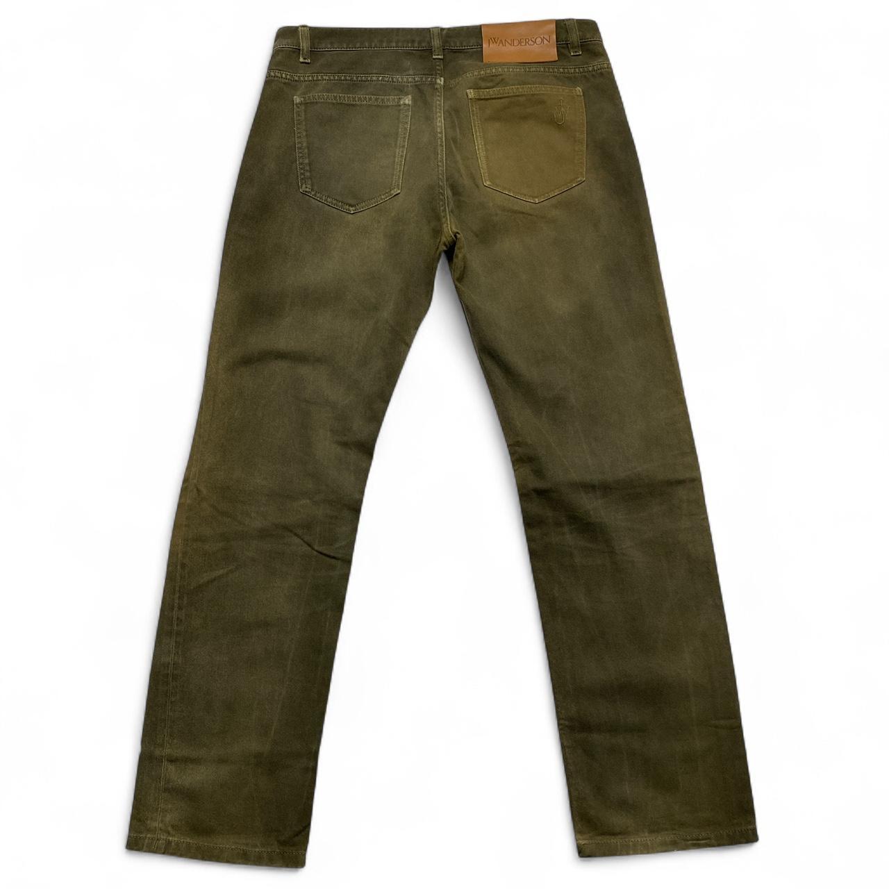 JW Anderson Khaki Patches Jeans (34W)