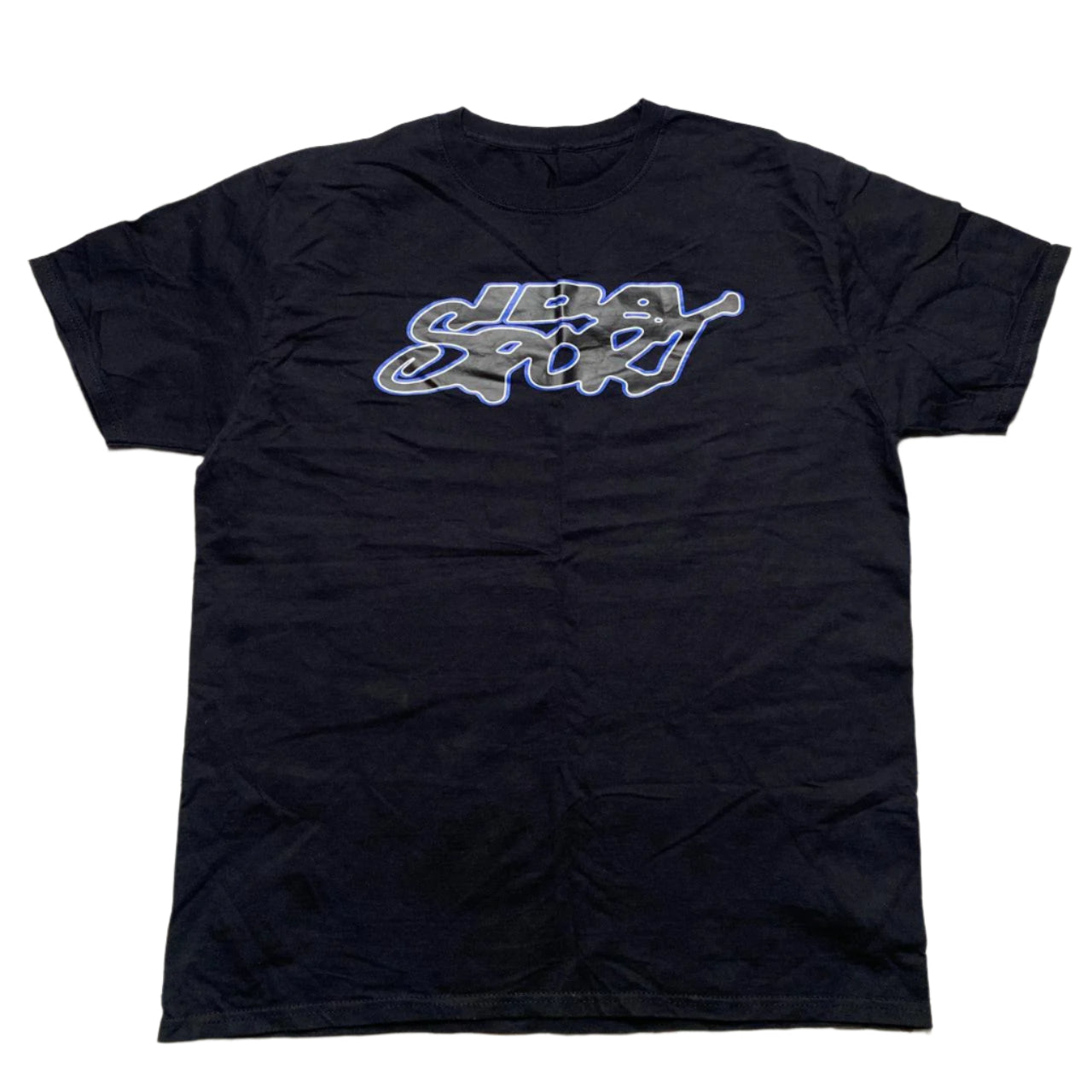Ida Supply Sport Black and Blue T Shirt (L)