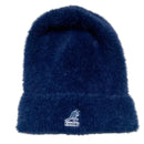 Kangol Navy Blue Faux Fur Beanie Hat