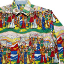 Sixty Vintage Protestor Cartoon Shirt (M)
