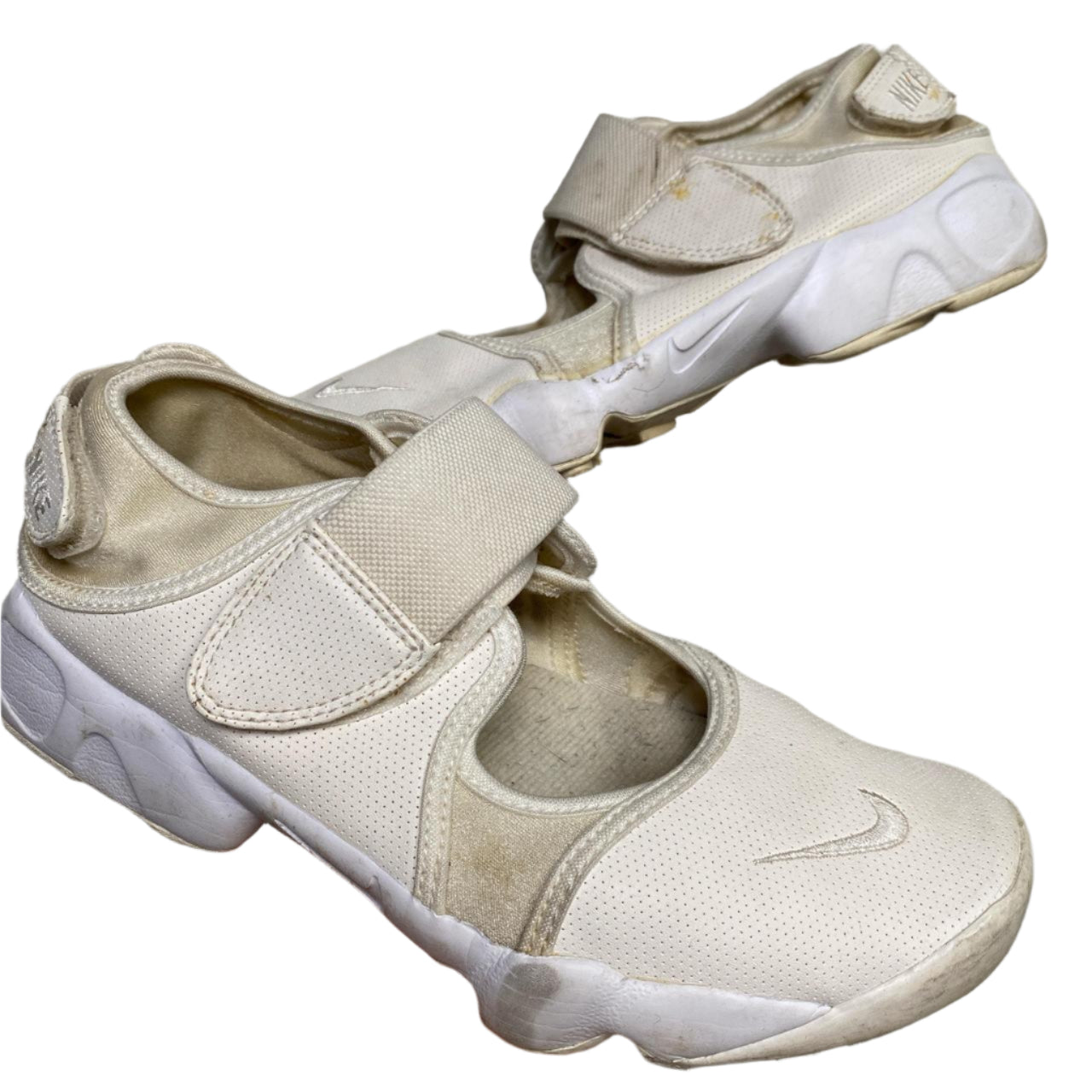 Nike Rift Non Split Tabi Toe White Trainers (UK 4.5)