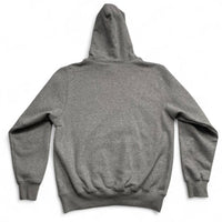 Corteiz Grey and White Alcatraz Hoodie (M)