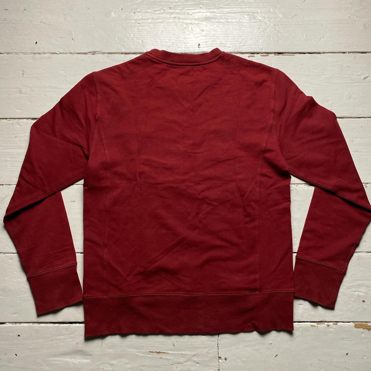 Armani AJ Jeans Burgundy Red Jumper