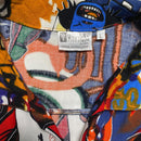 Gorilaz All Over Graffiti Print Short Sleeve Shirt (L)